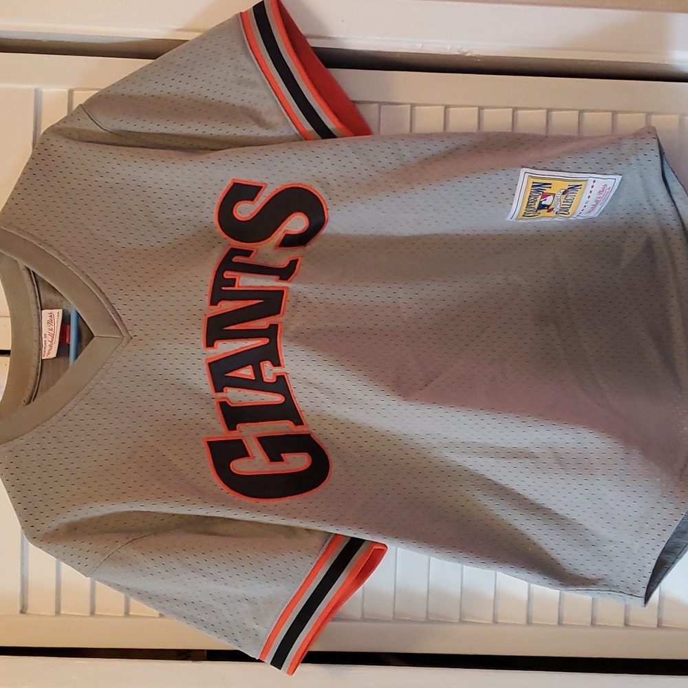 San Francisco Giants Jersey Number 22 Grey